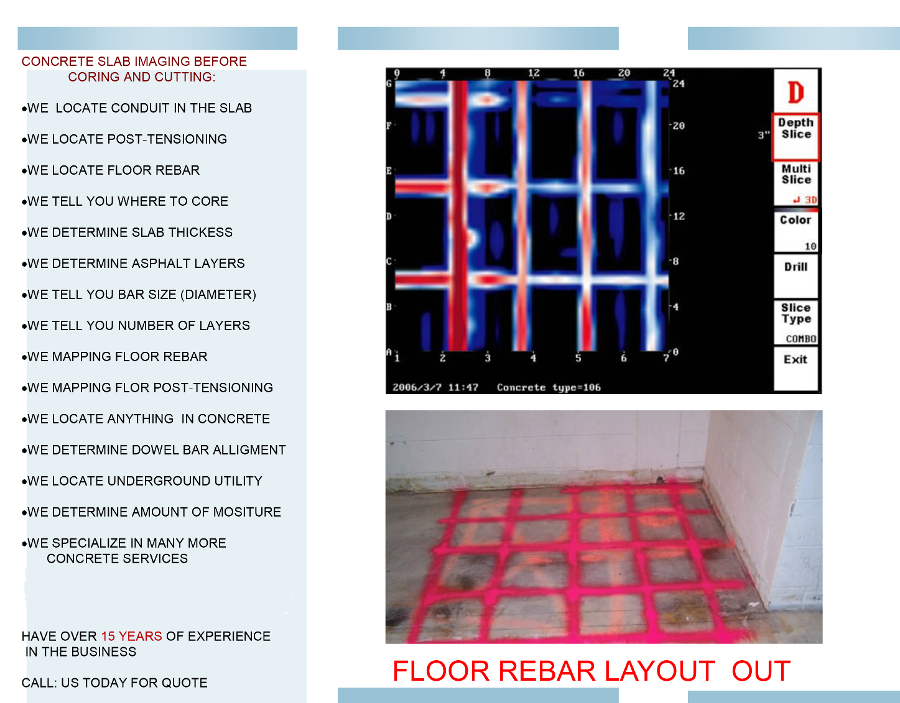 Floor Reinforcement layout